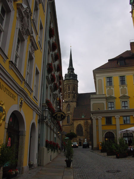 A street in nearby Bautzen